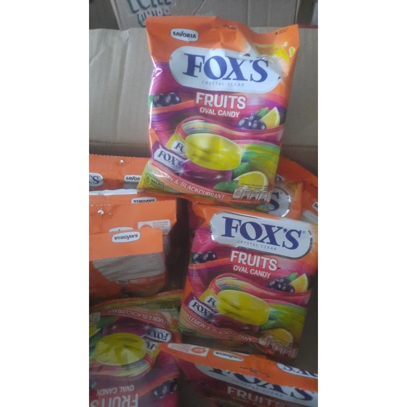 

FOX'S FRUIT BAG 125g NEW