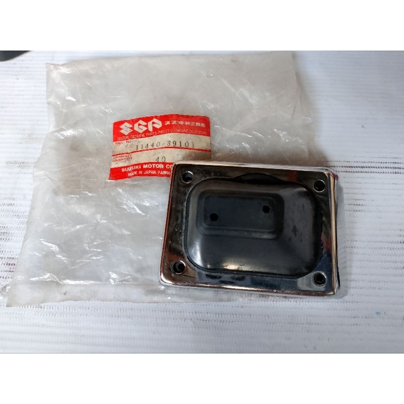 Top cover tutup karburator Suzuki GP100 GP125 TRS Original nos japan