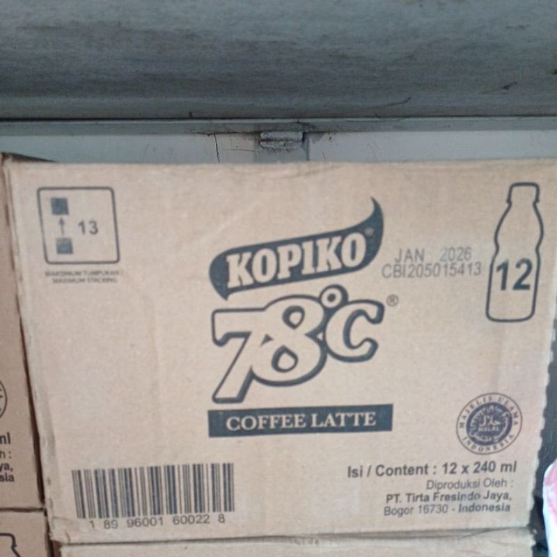 

Kopiko 78 Coffee Latte 12x240ml