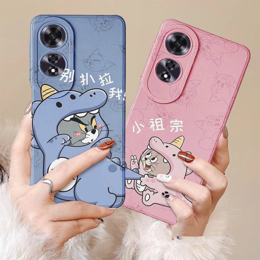 CASE HP UNTUK OPPO A60 A57 A5S A7 A12 A77S A96 A55 4G KEREN DAN LUCU MOTIF COUPLE SOFTCASE SILICONE 