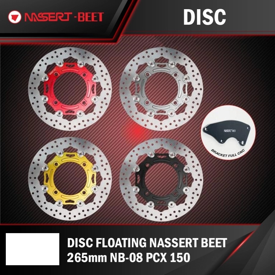 PIRINGAN CAKRAM PCX 150 FLOATING NASSERT BEET HONDA PCX150