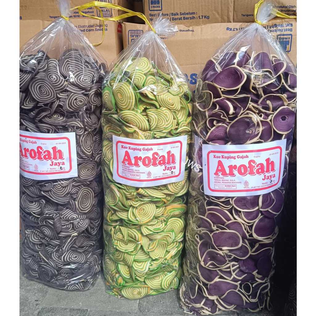 

Kuping Gajah Hijau Jumbo 1kg Kuping Gajah Super Rasa Manis Renyah Kriuk Cemilan Kuping Gajah Warna Hijau