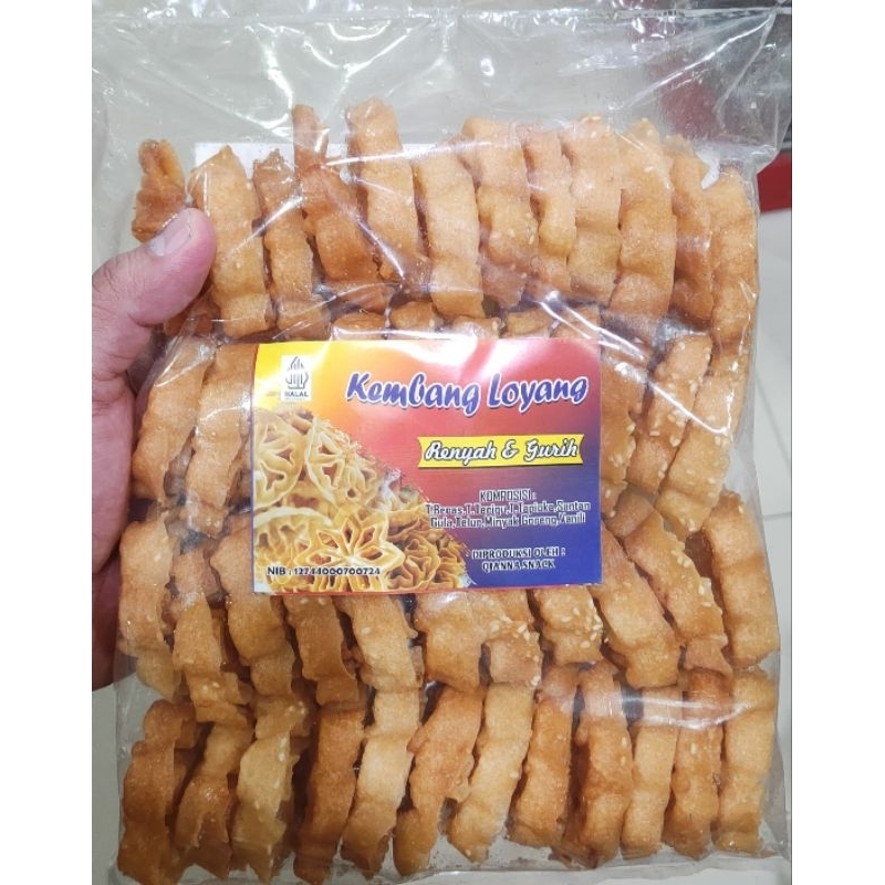 

Kembang Loyang/Kembang Goyang Renyah