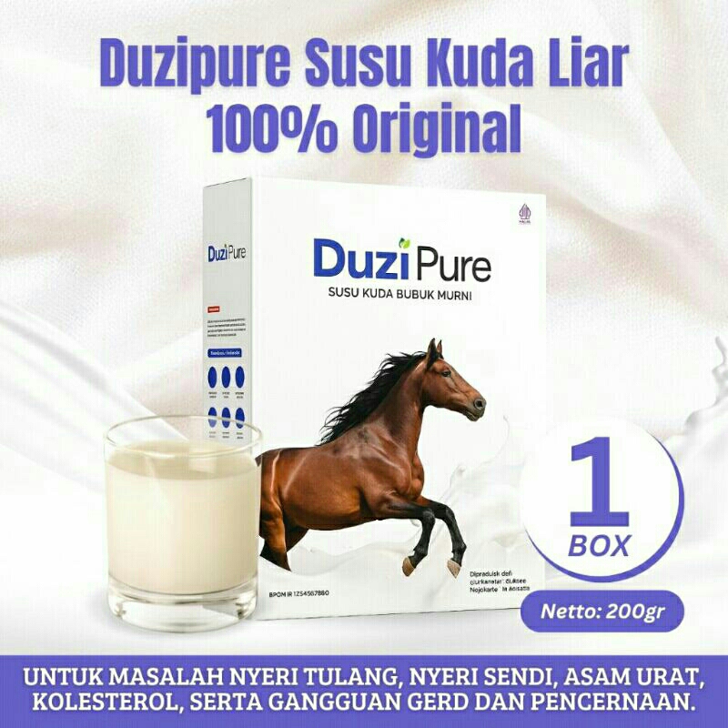 

DuziPure Susu Kuda Liar Lombok Asli 100% Untuk Nyeri Sendi Kebas dan Kesemutan No.1 di Indonesia
