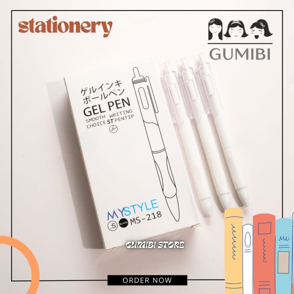 

PULPEN CETEK STANDARD PENA GEL MEKANIK MY STYLE MS-218 PULPEN BOLPAIN BOLPOIN CETEK MEKANIK WHITE STANDARD TERMURAH