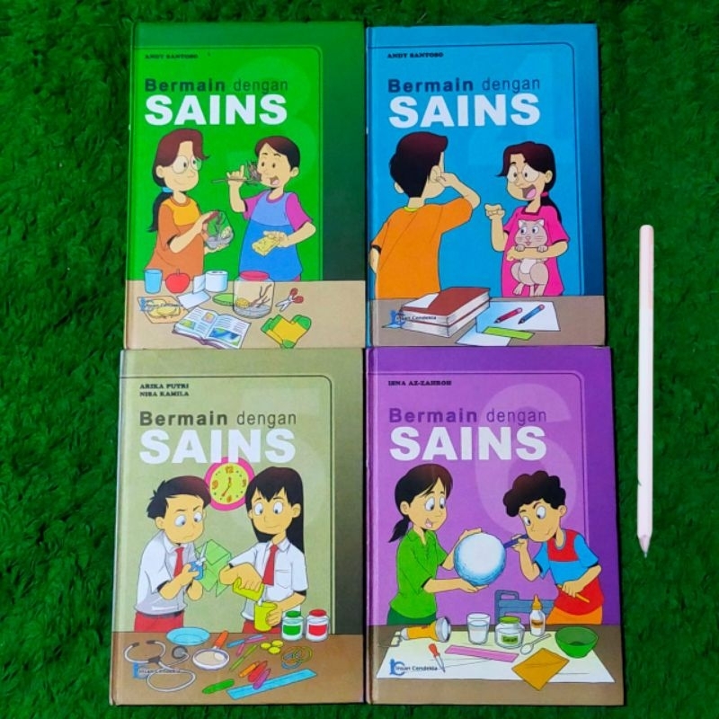 ORIGINAL BUKU ENSIKLOPEDIA PENGETAHUAN BERMAIN DENGAN SAINS JILID 3 4 5 6