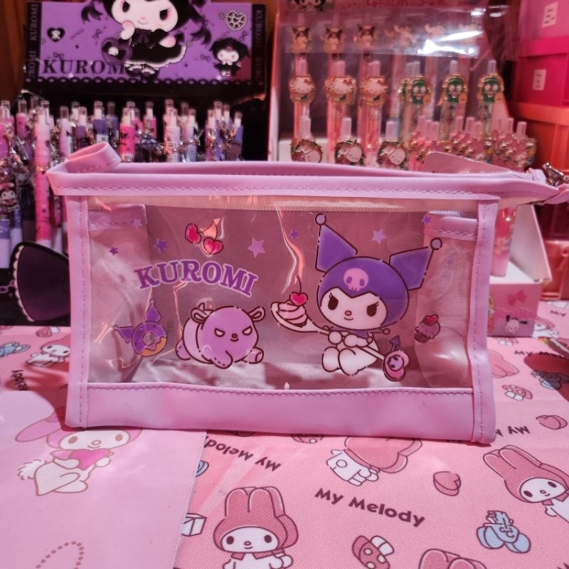 

Pouch Kuromi Make Up Bag Tempat Pensil Original Moshi Moshi Bangkok