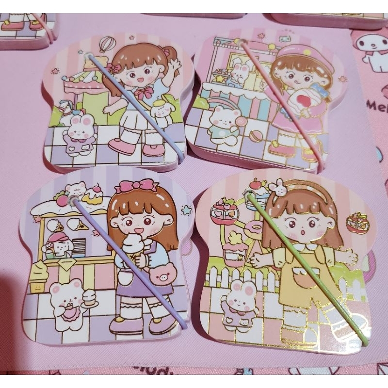

Memo Karet Cewek Gemoy Notes Notepad