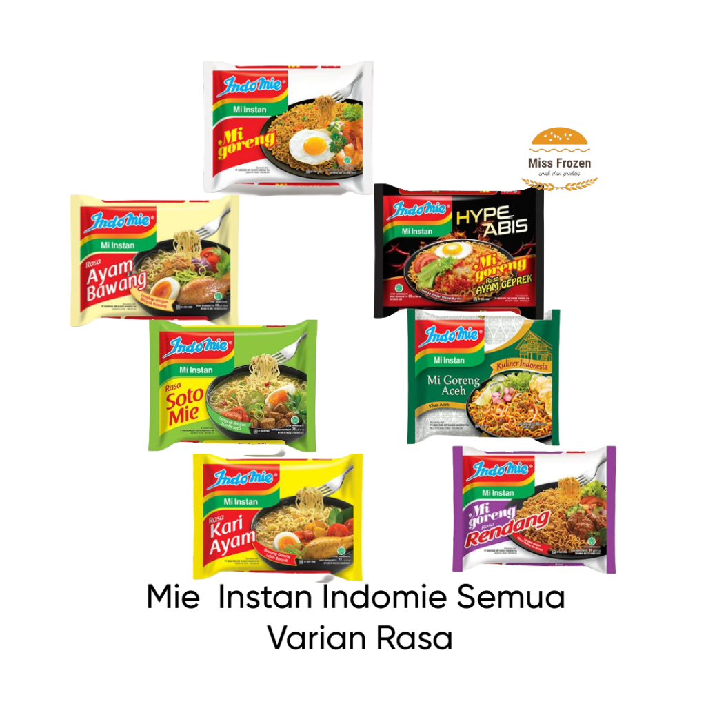 

Paket hemat 10pcs Indomie Mi Instan Kuah Goreng – Lezat & Praktis