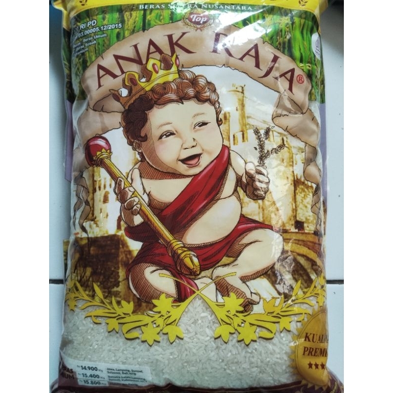 

BERAS ANAK RAJA 5KG PULEN ENAK MANTAP