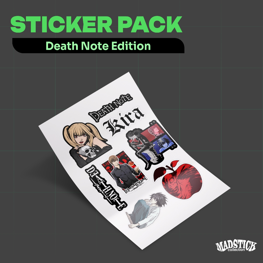 

STICKER PACK DEATHNOTE / STICKER ANIME / STICKER AESTHETIC / STIKER HP