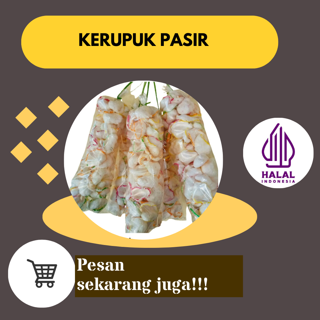 

Kerupuk pasir Krupuk upil enak dan renyah