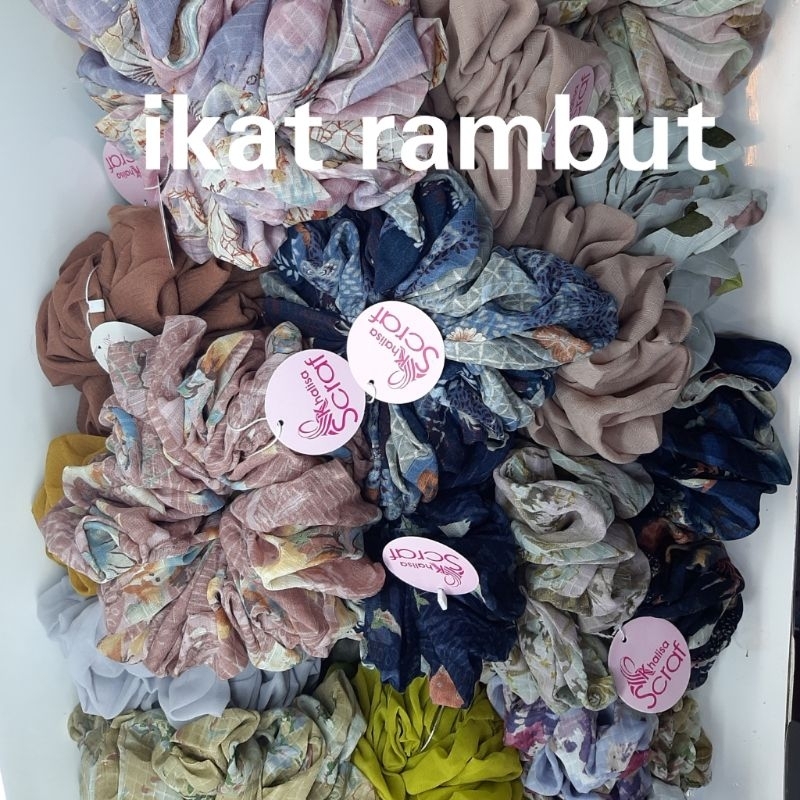 ikat rambut || asesoris rambut || kunciran