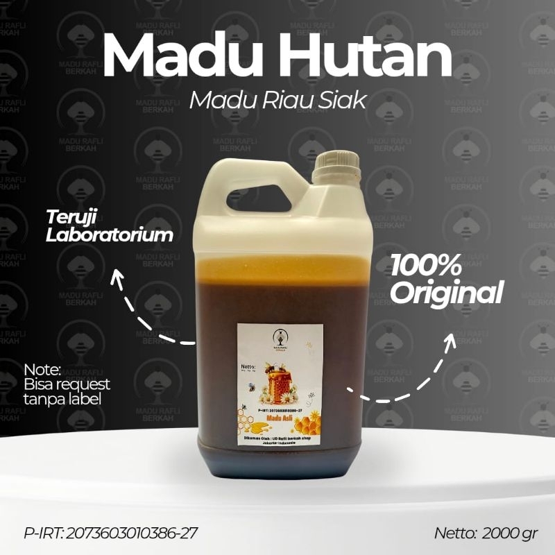 

madu asli madu hutan sialang riau siak 2kg