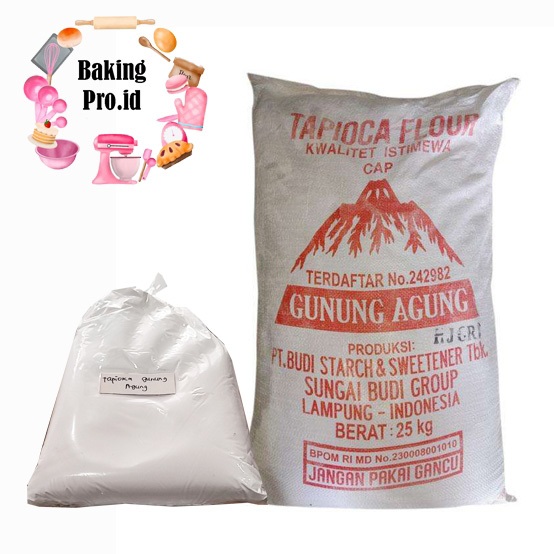 

Tapioka Gunung Agung Repack 1Kg