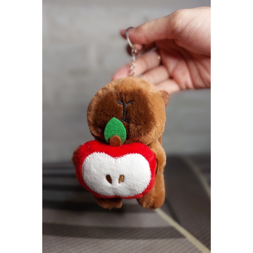 BONEKA CAPYBARA GANTUNGAN KUNCI BONEKA CAPYBARA