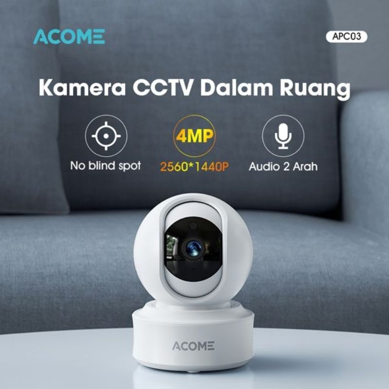 ACOME APC03 Smart Wifi pan Tilt Camera 4MP