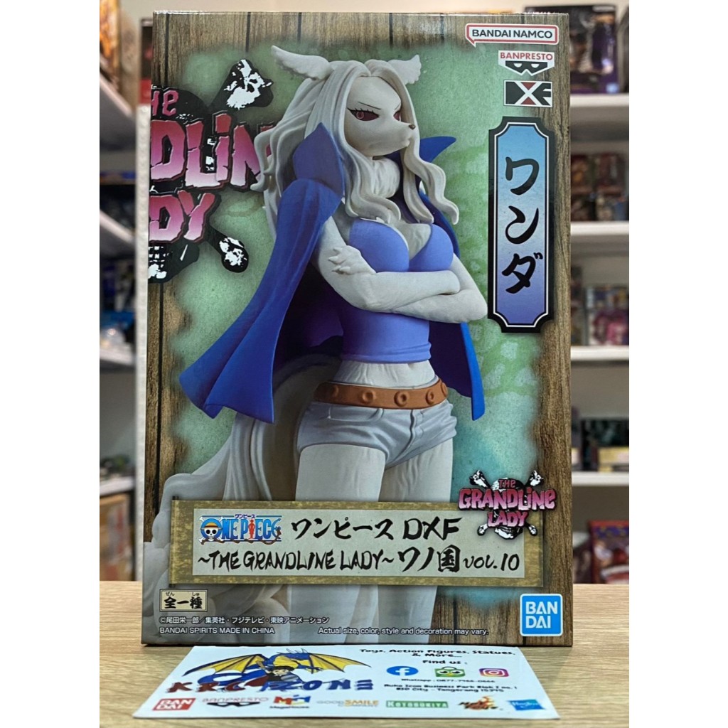 BANDAI BANPRESTO ONE PIECE GRANDLINE LADY GLL DXF WANDA NAKAMA LUFFY