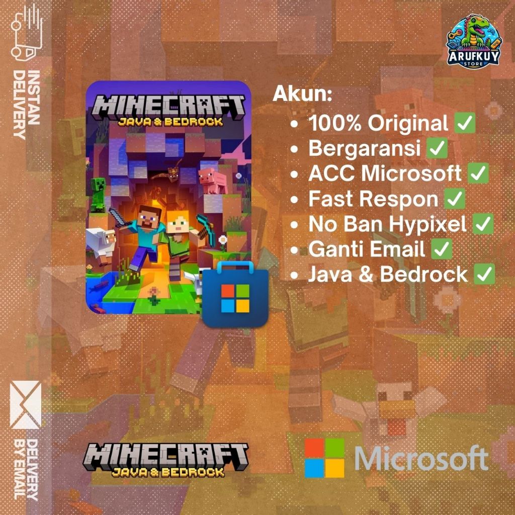 Minecraft Java & Bedrock Edition | Bergaransi