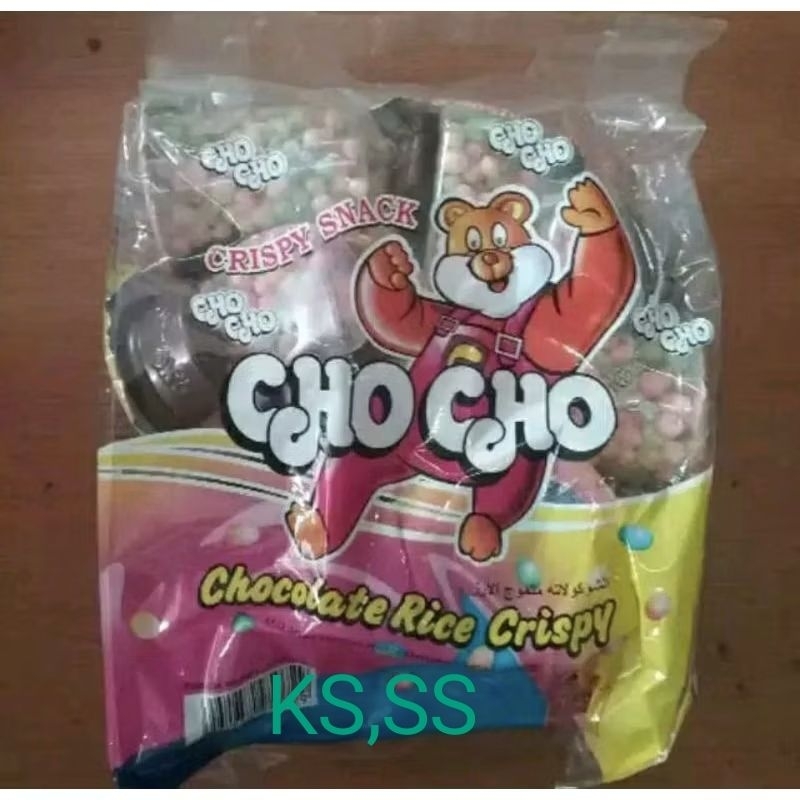 

KS - 1Pack (12 pcs )Chocho Chocolate Rice Crispy / Chocho Coklat nyam nyam / Nyamnyam choco