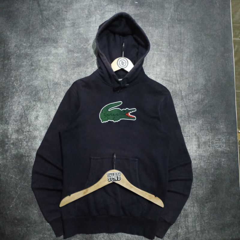 hoodie lacoste navy