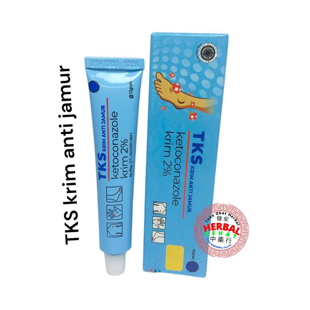 

Salep Tong Kang Shuang Ketoconazole - TKS Krim Anti Jamur - Obat salep gatal,eksim,panu,kutu air