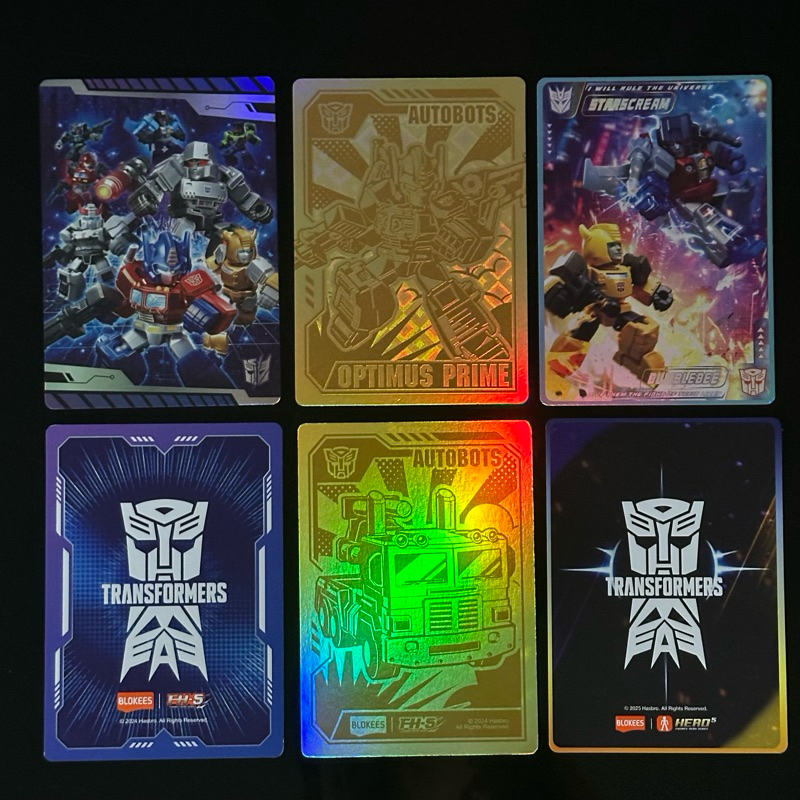 Kartu Blokees Transformers