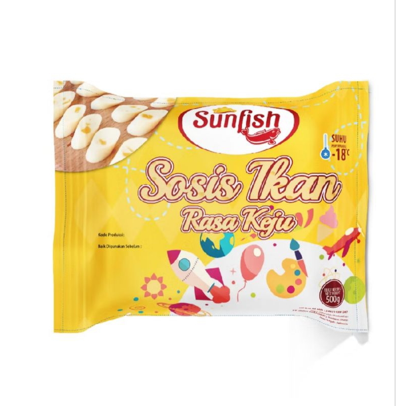 

SUNFISH SOSIS IKAN KEJU 500GR