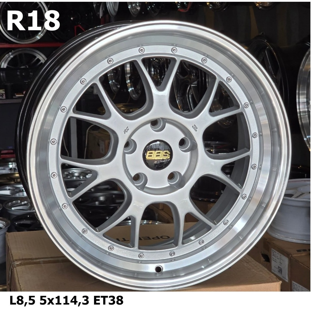 velg BBS LMR Ring 18 Lebar 8,5 ET 38 PCD 5x114 velg mobil ring 18 ciivc.innova.xpander,terios,rush,h