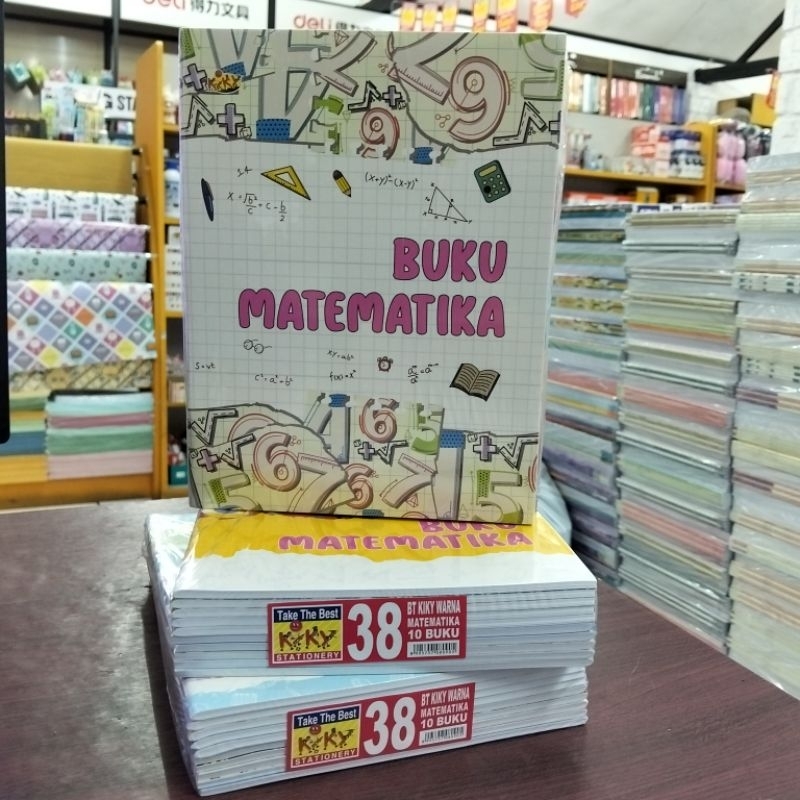 

(1 pack) Buku tulis Kiky Halus 38 lembar / Kotak kecil 38 lembar / Kotak Kecil 98 lembar Kiky Warna