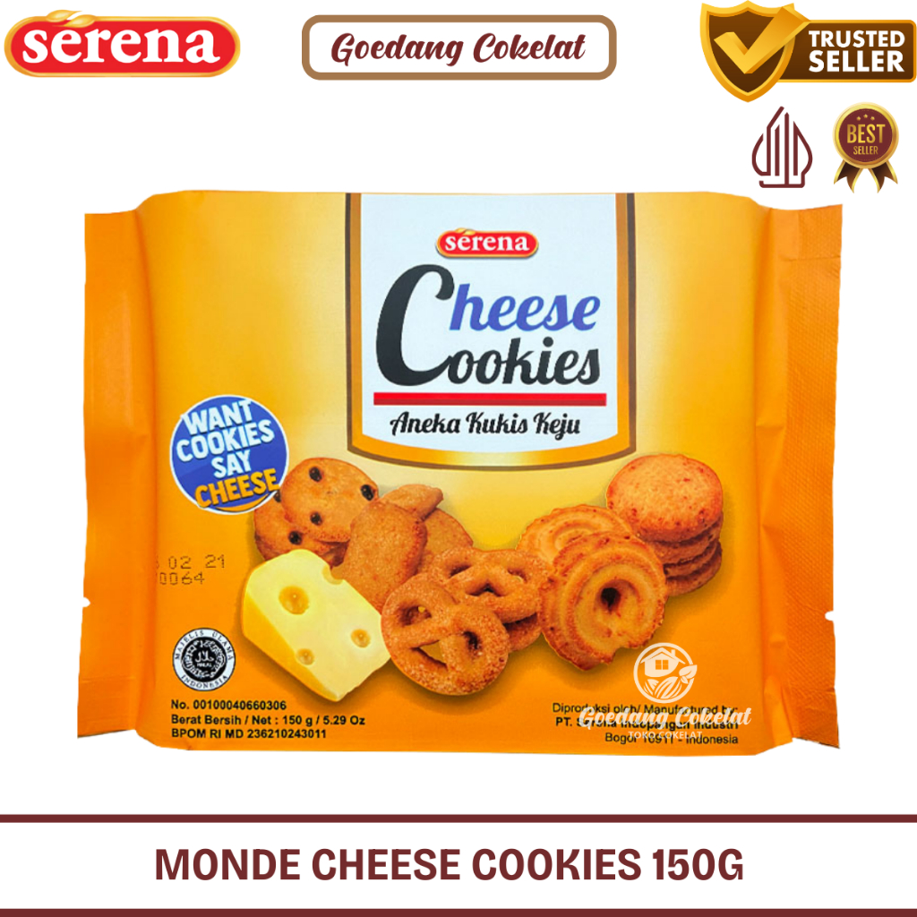 

Serena Cheese Cookies Aneka Kukis Keju 150gr