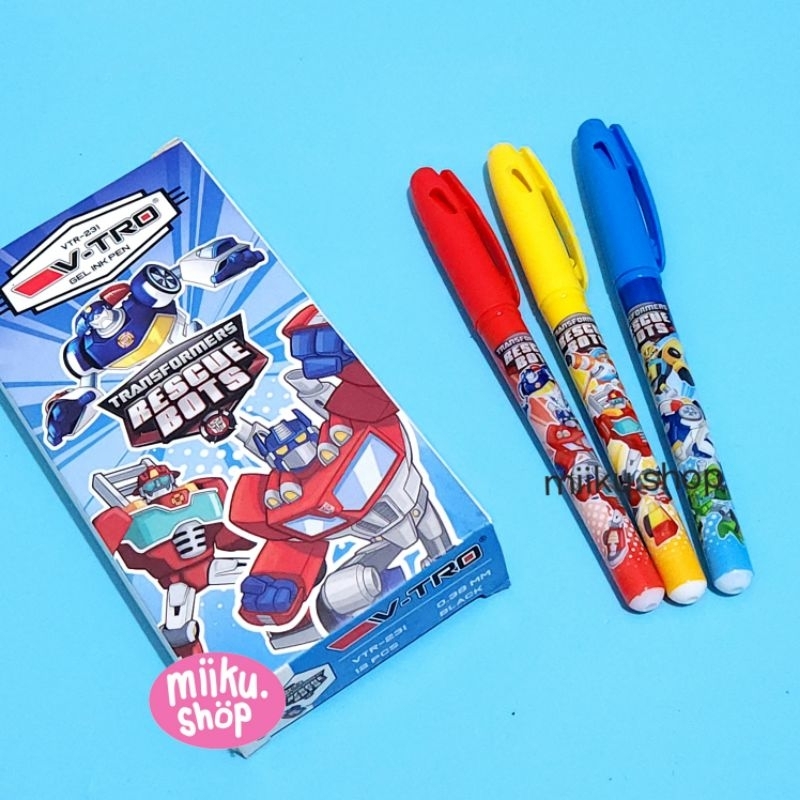 

PULPEN PEN GEL KARAKTER TRANSFORMERS