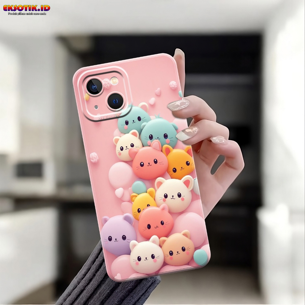 Case Iphone 13 - Casing Iphone 13 - Fashion Case - Silikon Iphone 13 - Motif Keren Dan Lucu - Softca