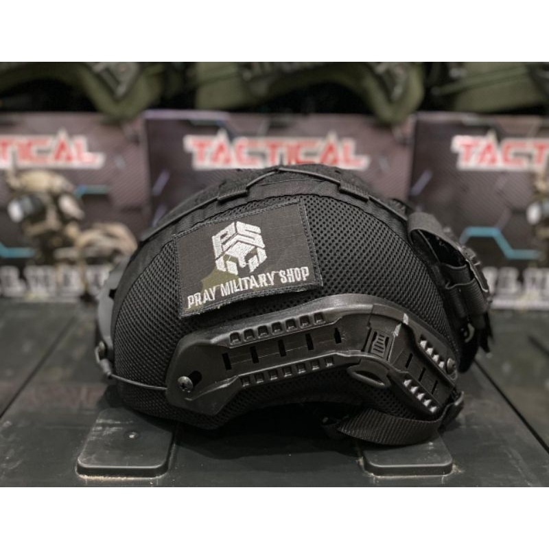 HELM TACTICAL ABS AIR SOFTGUN WARNA HITAM RELL EMERSON