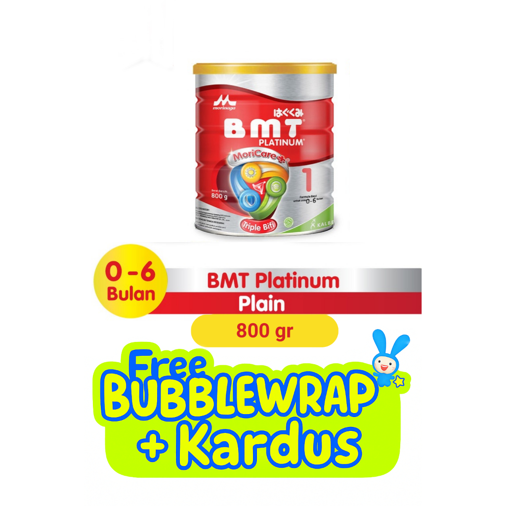 

MORINAGA BMT PLATINUM 800 GR/BMT PLATINUM 800 GR SUSU BAYI 0-6 BULAN / BMT PLATINUM 0 6 BULAN