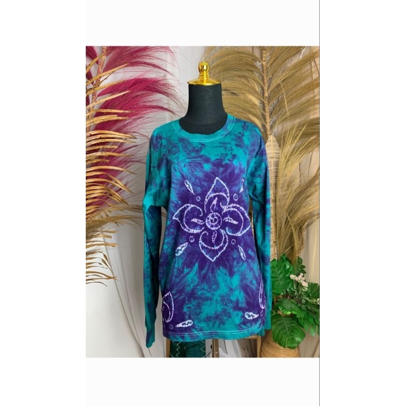 Kaos sasirangan lengan panjang