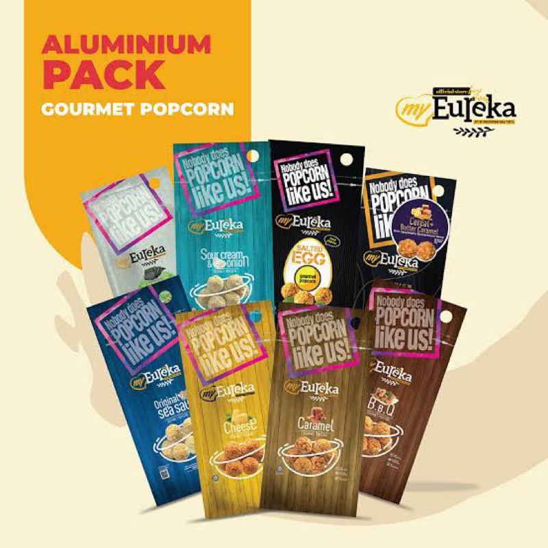

PO PENANG | Eureka Popcorn Aluminium Pack (READY 1 JUNI 2025)