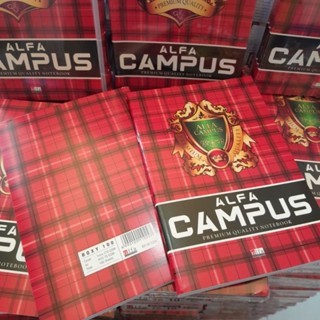 

1 Pak isi 5 BUKU CAMPUS 100 LEMBAR ALFA buku Tulis Panjang Siswa Campus buku b5 big boss