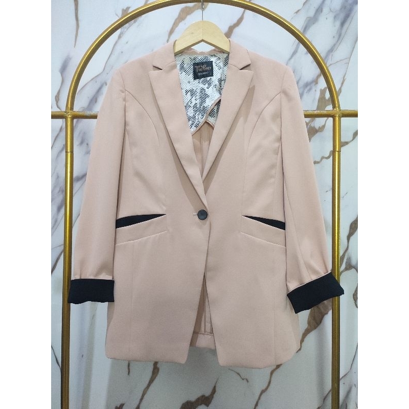 RESTOK Blazer Stik balik Top Secret Nude Coksu LD88-90 size S