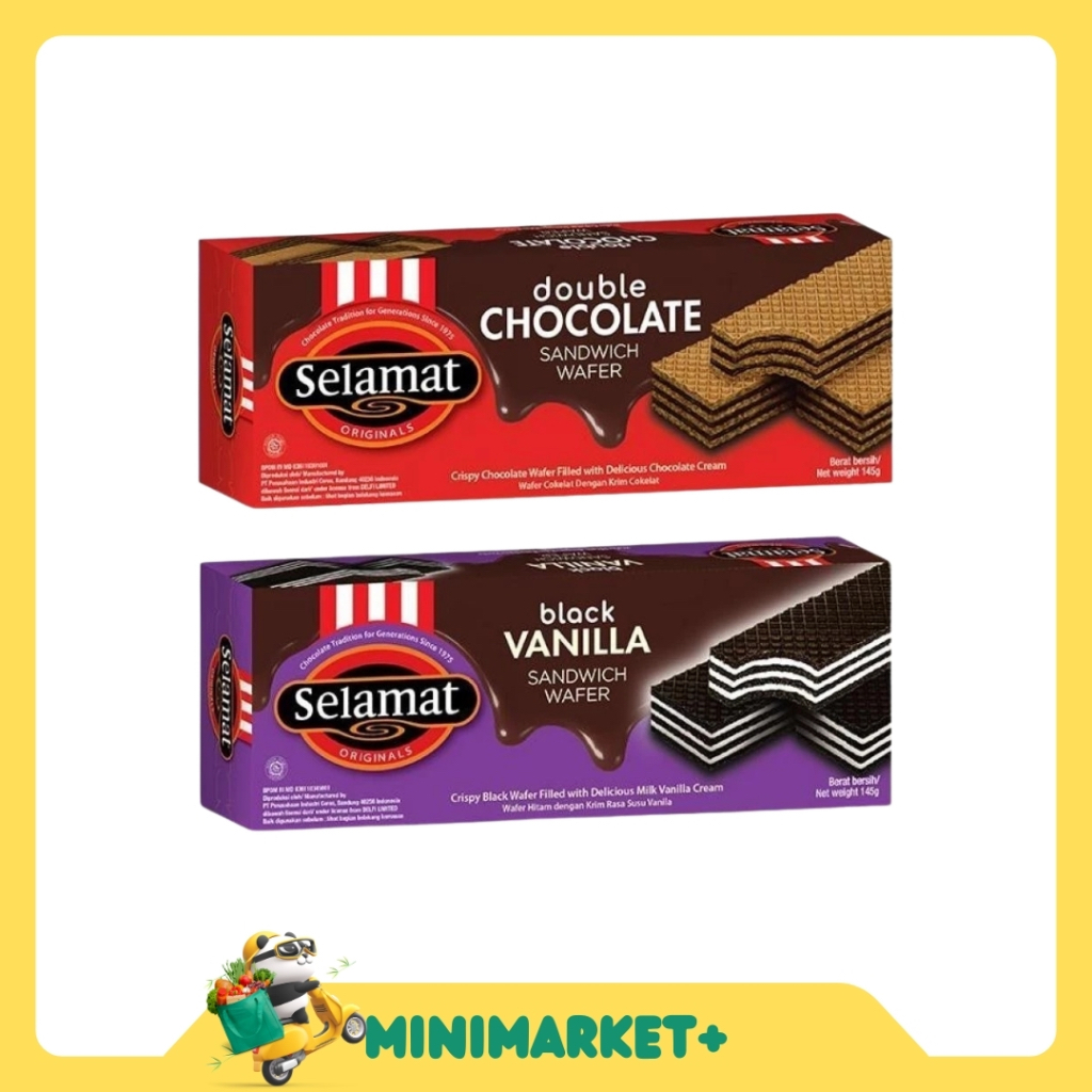 

SELAMAT WAFER DOUBLE SANDWICH WAFER 145GR