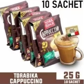 

kopi Torabika cappucino 1renceng isi 10bks