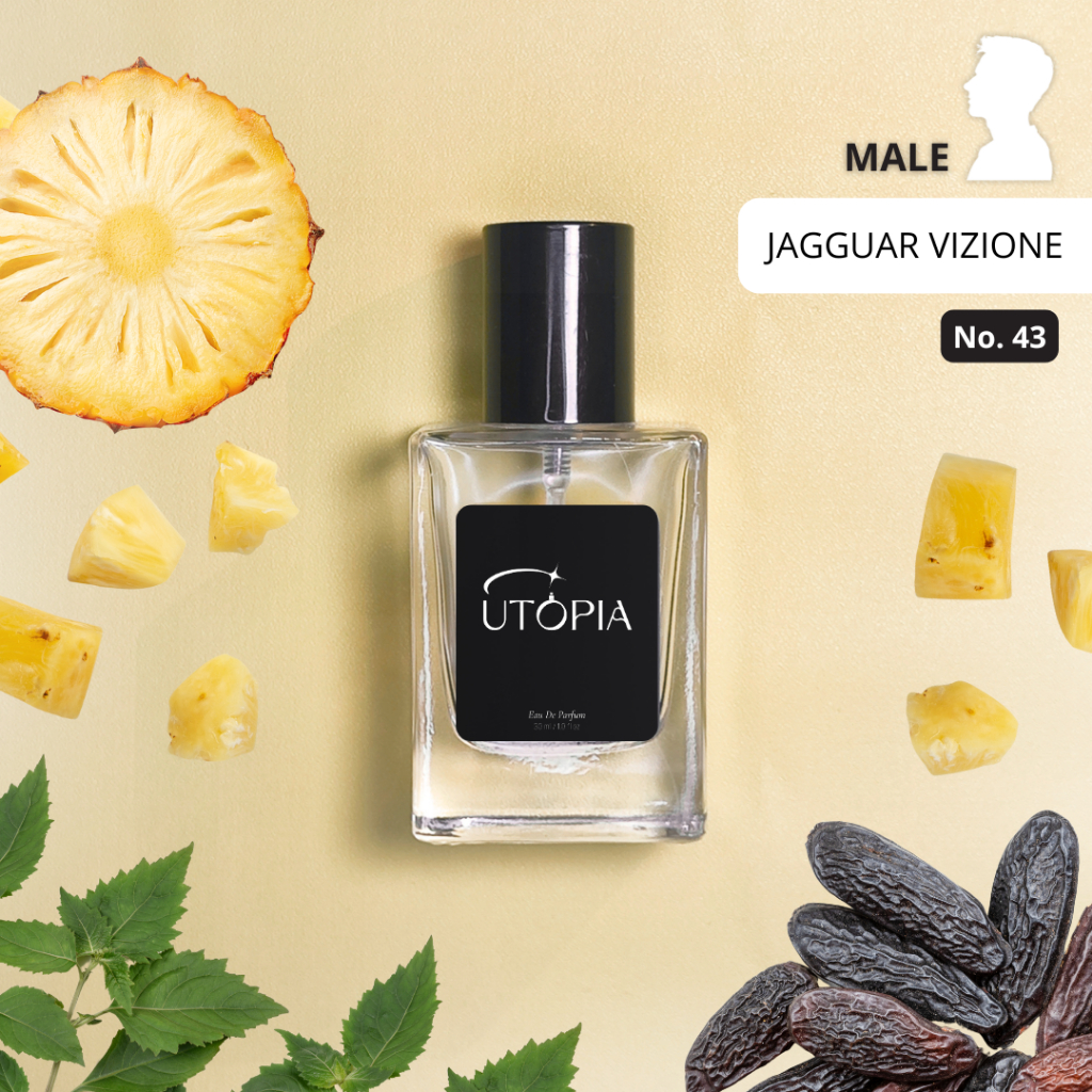 Utopia - JAGGUAR VIZIONE Parfum Pria Tahan Lama Aroma Clean, Bold, Stylish Inspired | Parfume Perfum