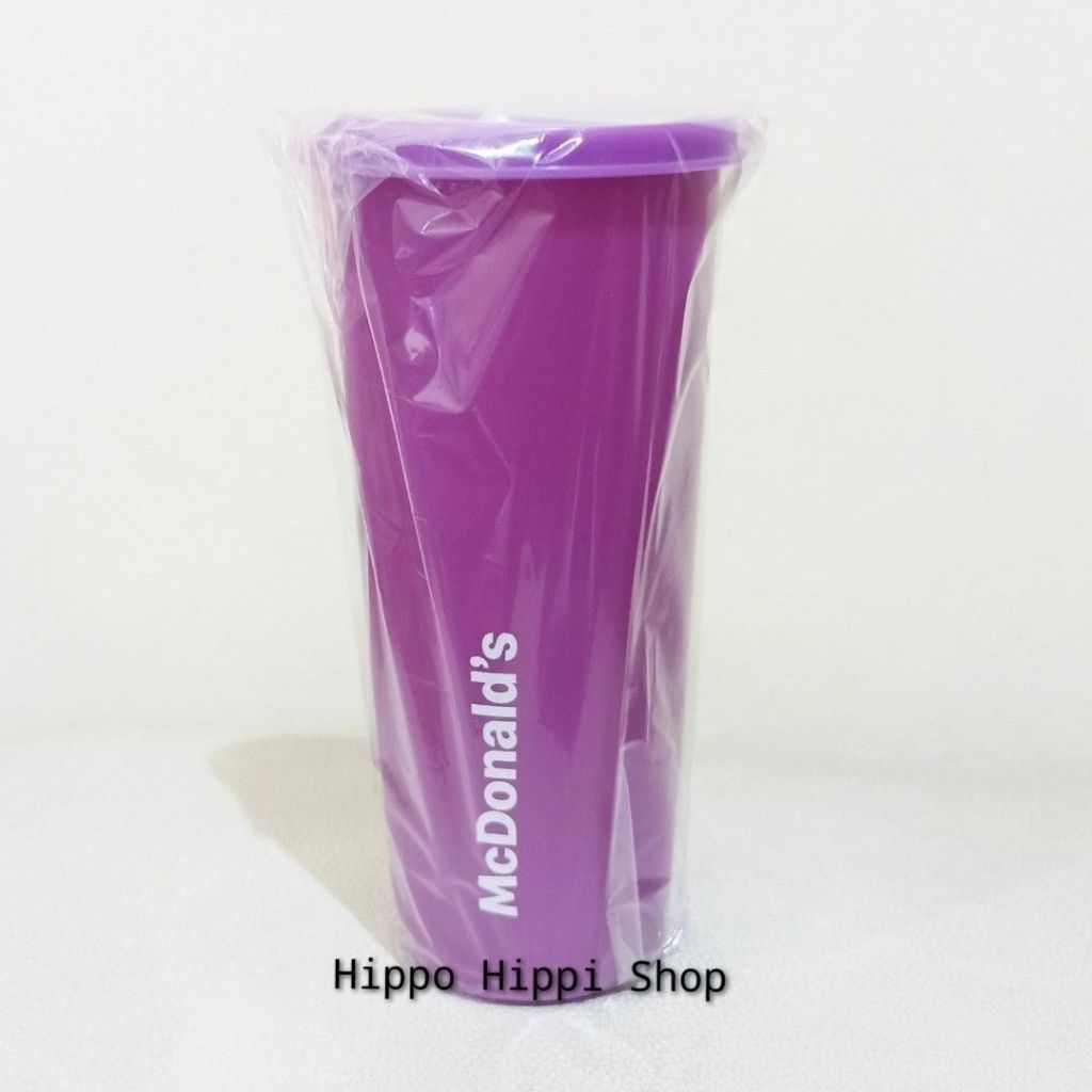 [New] Tumbler Botol Minum Color Changing Berubah Warna Mcd Mcdonald Ungu