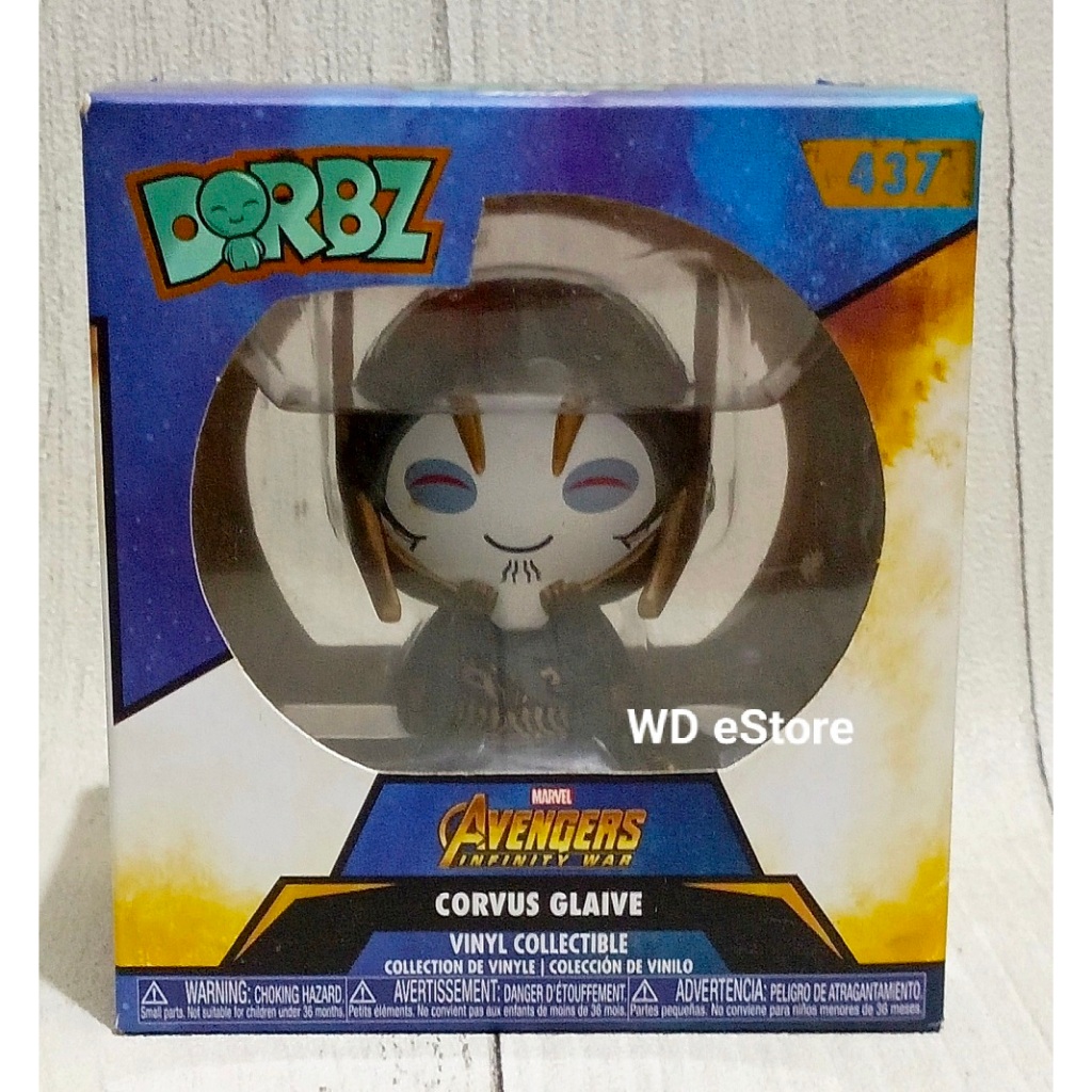 Figure Funko Dorbz Marvel Avenger Infinity War, Corvus Glaive