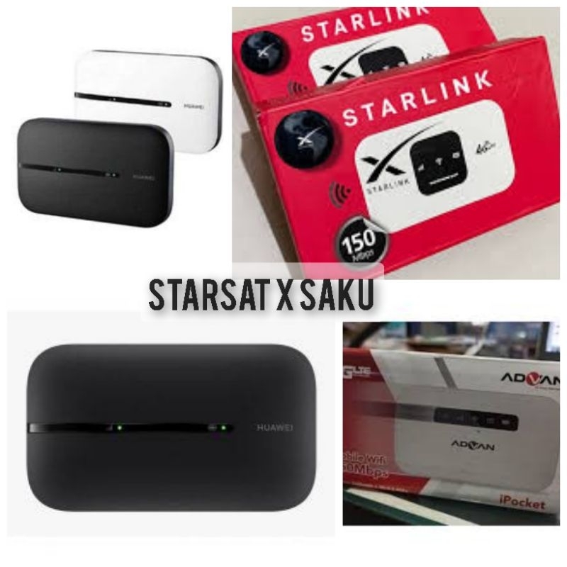 STARSAT X SAKU internet wifi bisa dibawa kemana