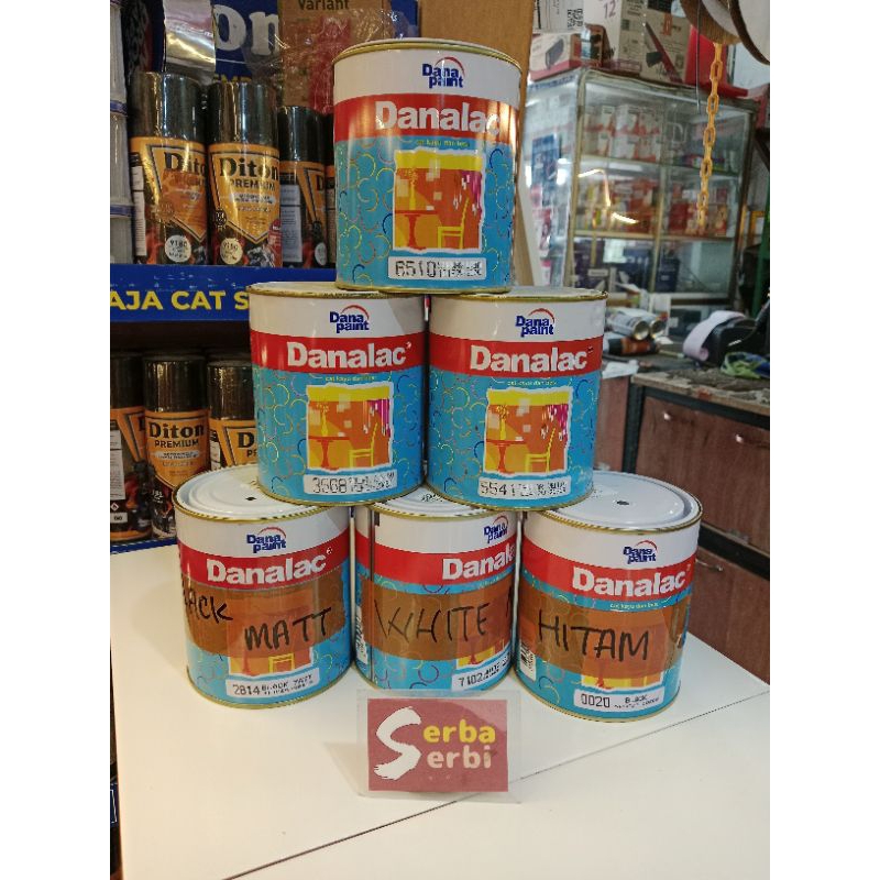 

-0.9LTR DANALAC-Cat minyak kayu besi wood metal