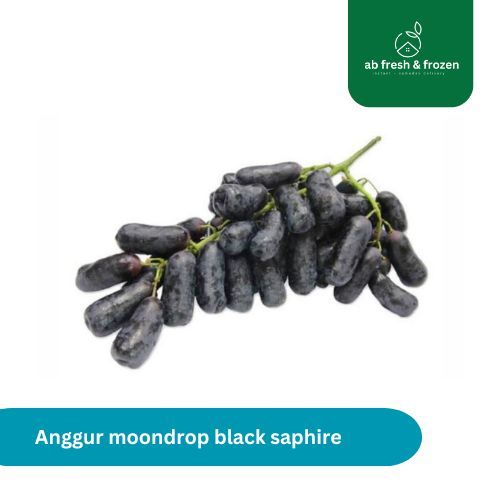 

Buah Anggur Moondrop/ Anggur Black Saphire/ Anggur Jari
