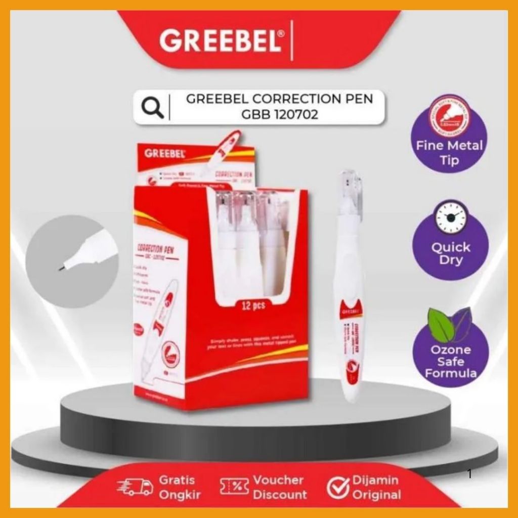 

Greebel Correction Pen GBC-120702