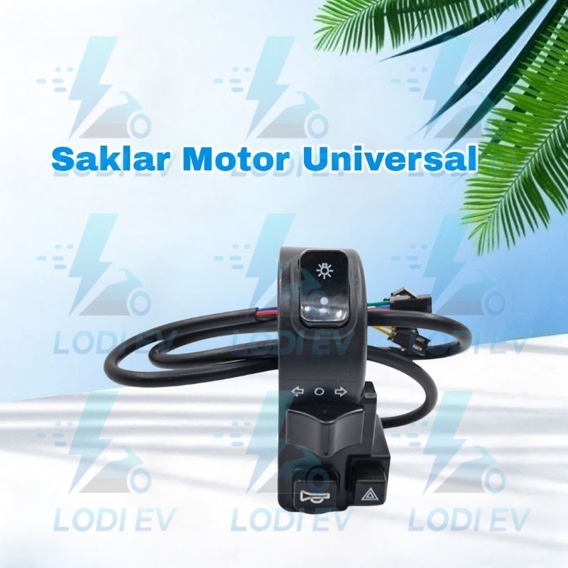 Saklar Custom Motor Sepeda Listrik Bensin Universal