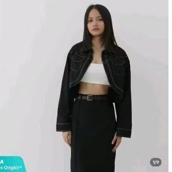 Preloved Kemeja Crop Soma